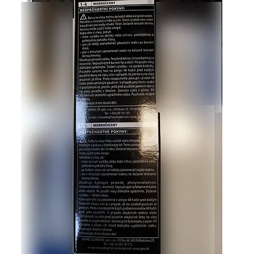 Tintura per capelli «Syoss, Professional Performance, Sanoplex Professional anti-damage care» — foto 4 dell'alert SR/03810/25