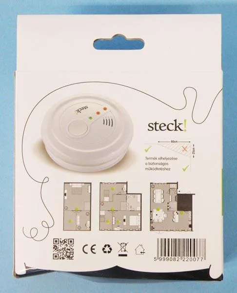 Rilevatore di monossido di carbonio e fumo «Szén-monoxid és füstérzékelő ('2 in 1 Combi CO and Smoke Detector')» — foto 3 dell'alert A12/0752/16
