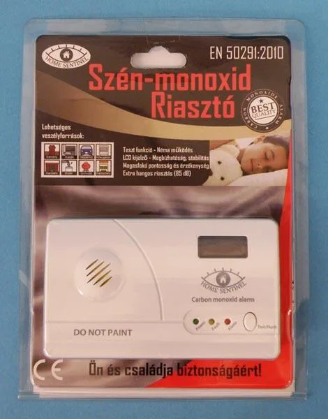 Rivelatore di monossido di carbonio «Szén-monoxid Riasztó» — foto 1 dell'alert A12/0727/16