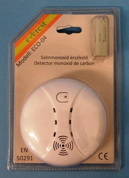 Rivelatori di monossido di carbonio «Szénmonoxid érzékelő (Detector monoxid de carbon)» (everest)