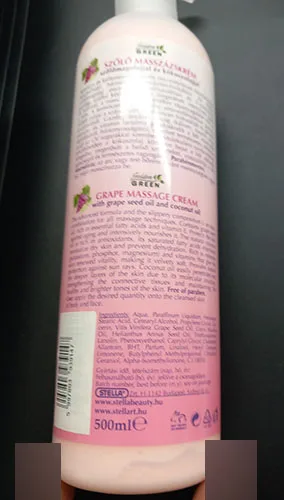 Crema da massaggio «Szőlő masszázskrém» — foto 2 dell'alert A12/02749/23