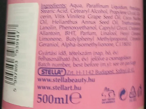 Crema da massaggio «Szőlő masszázskrém» — foto 3 dell'alert A12/02749/23