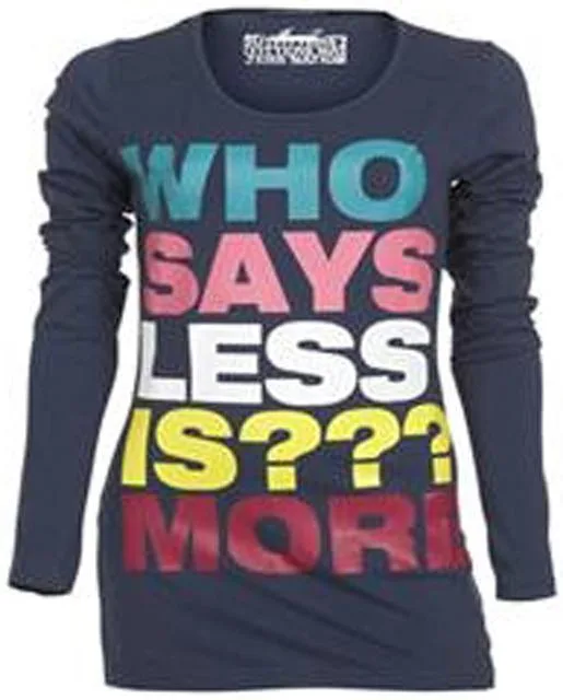 T-shirt a maniche lunghe "Abba F Ls Long Top" & #13; — foto 1 dell'alert 1067/11