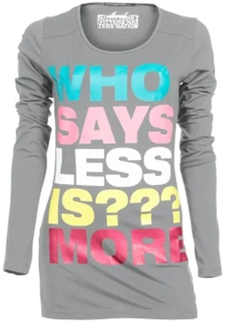 T-shirt a maniche lunghe "Abba F Ls Long Top" & #13; — foto 2 dell'alert 1067/11