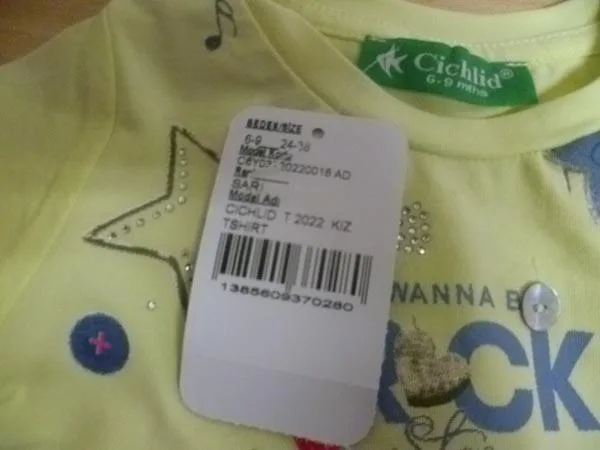 T-shirt per bambini — foto 2 dell'alert A12/1460/16
