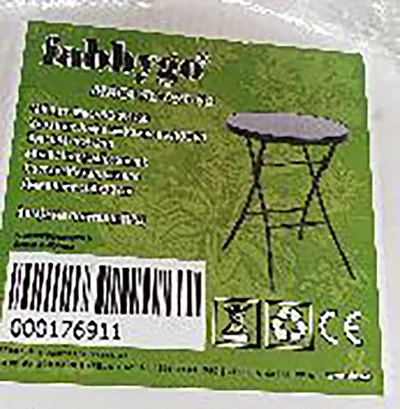 Tavolo da giardino «Table» — foto 1 dell'alert A12/00222/22