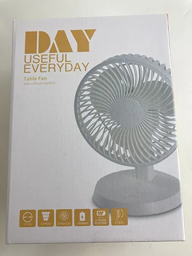 Ventilatore da tavolo «Table fan» — foto 1 dell'alert A12/02374/23