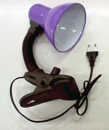 Lampada da tavolo «Table lamp with flexible arm and clip» (ACIKO)