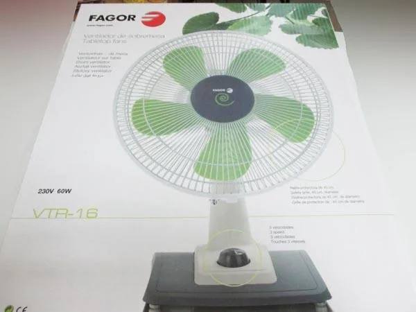 Ventilatore elettrico «Tabletop Fans» — foto 1 dell'alert A12/0416/16
