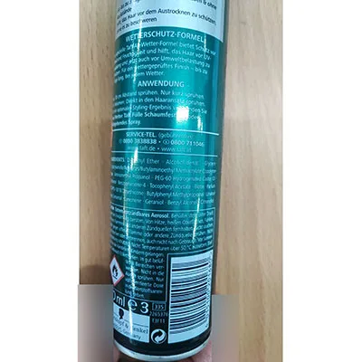 Lacca per capelli «taft FÜLLE HAARSPRAY» — foto 2 dell'alert SR/00918/25