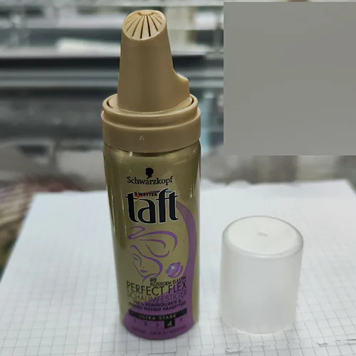 Mousse per capelli «TAFT MIT FLUSSIGEM ELASTIN PERFECT FLEX SCHAUMFESTIGER» — foto 2 dell'alert SR/02880/26