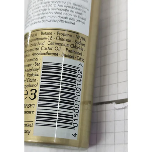 Mousse per capelli «TAFT MIT FLUSSIGEM ELASTIN PERFECT FLEX SCHAUMFESTIGER» — foto 4 dell'alert SR/02880/26