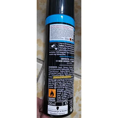 Gel per capelli «taft POWER ULTRA STARK 4 POWER» — foto 2 dell'alert SR/00449/26