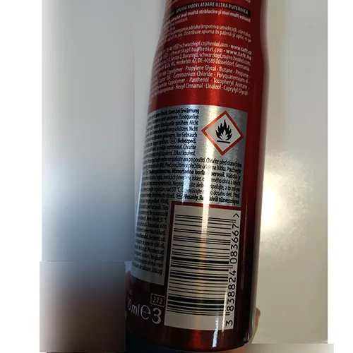 Lacca per capelli «taft SHINE MOUSSE» — foto 2 dell'alert SR/03803/25