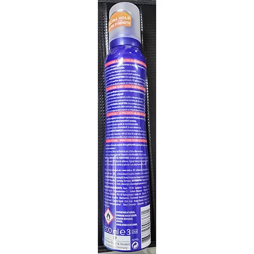 Schiuma per lo styling dei capelli «TAFT ULTRA MOUSSE, Ultra strong 4, Schwarzkopf 200» — foto 2 dell'alert SR/03873/25