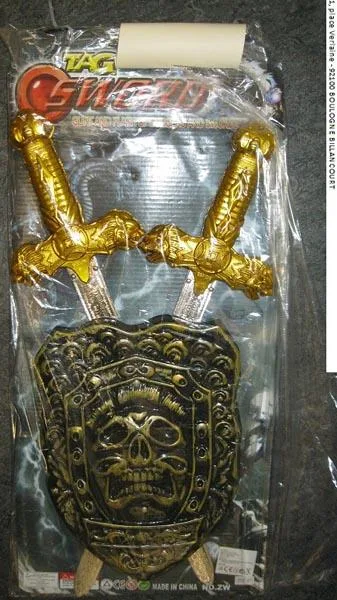 Spade giocattolo e scudo «TAG Sword» (Unknown)