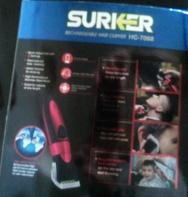 Tagliacapelli elettrici "Hair Clipper" (Surker)