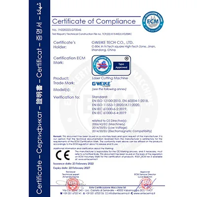Tagliatrice laser — foto 4 dell'alert A12/00381/24