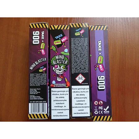 Sigaretta elettronica usa e getta «TAKE a CHILL PILL» — foto 1 dell'alert A12/00056/24