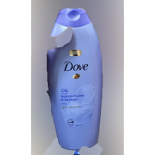 Schiuma da bagno «talco» (Dove)