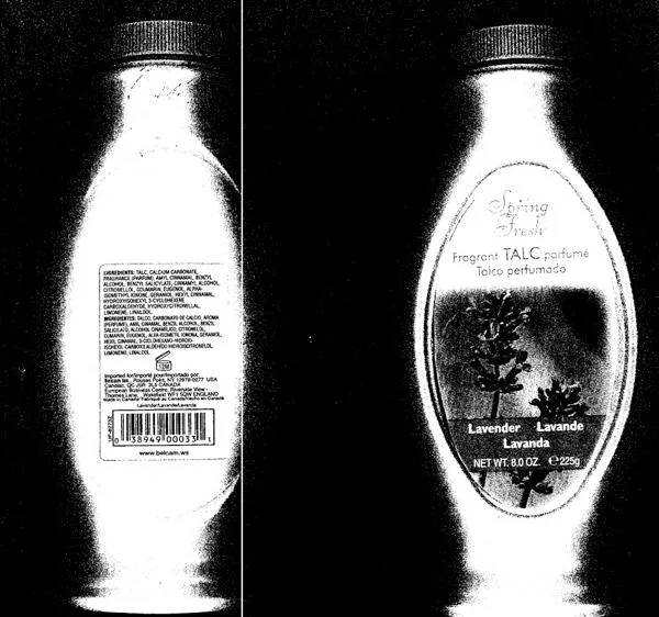Talco profumato in polvere – talco profumato Parfumé – Lavanda — foto 1 dell'alert 0754/09