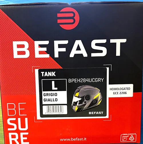 Casco motociclistico «Tank» — foto 2 dell'alert SR/02881/26