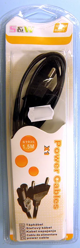 Cavo di rete «Tápkábel X1/ Power cable X1» (S&amp;W)