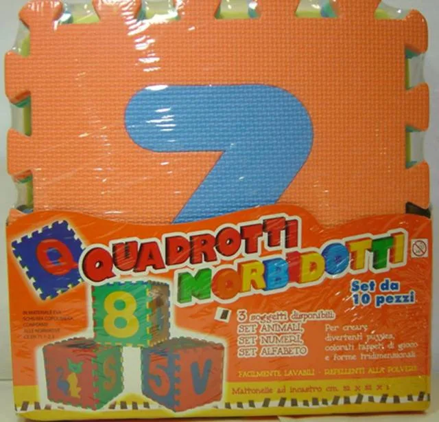Tappetini da puzzle – Quadrotti Morbidotti — foto 2 dell'alert 0485/10