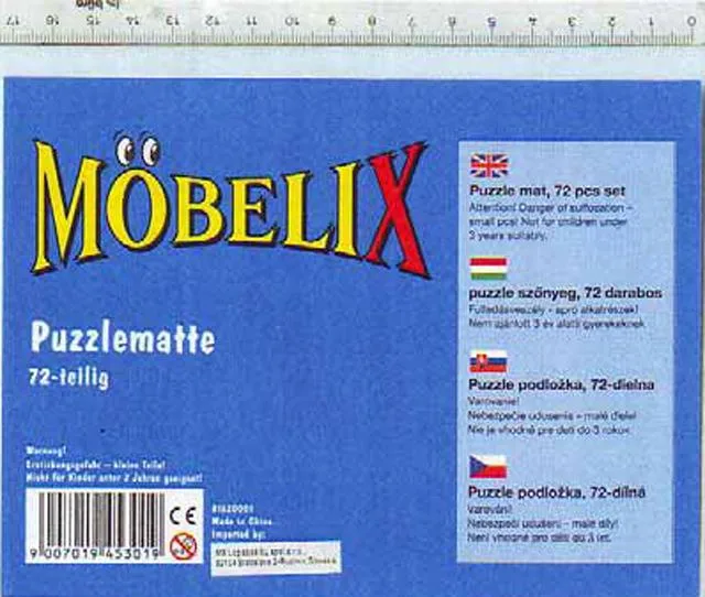 Tappetino puzzle – 72 pezzi tappetino puzzle — foto 2 dell'alert 0589/10