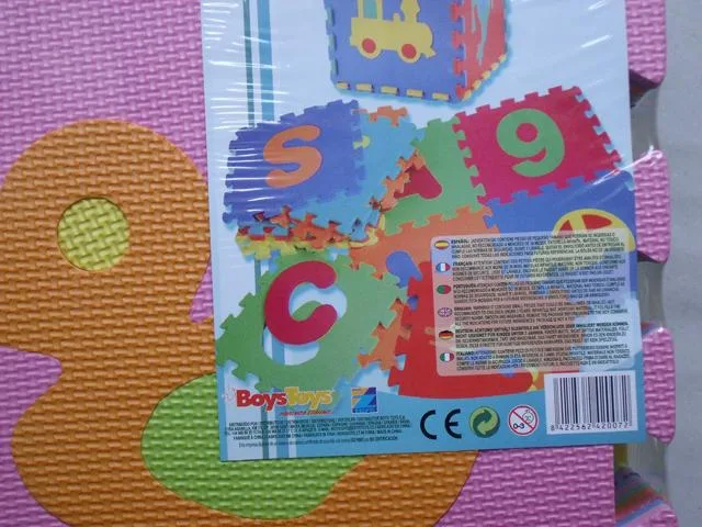 Tappetino puzzle – EVA (copolimero di acetato di etilene) (Boys toys - RTDAS)