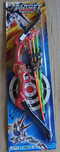 Fiocco giocattolo e frecce set «Target Game Play Set» — foto 2 dell'alert A12/00837/22