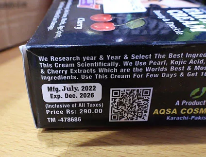Crema schiarinte per la pelle «Taryak cream beauty & freckle» — foto 3 dell'alert A12/02026/23