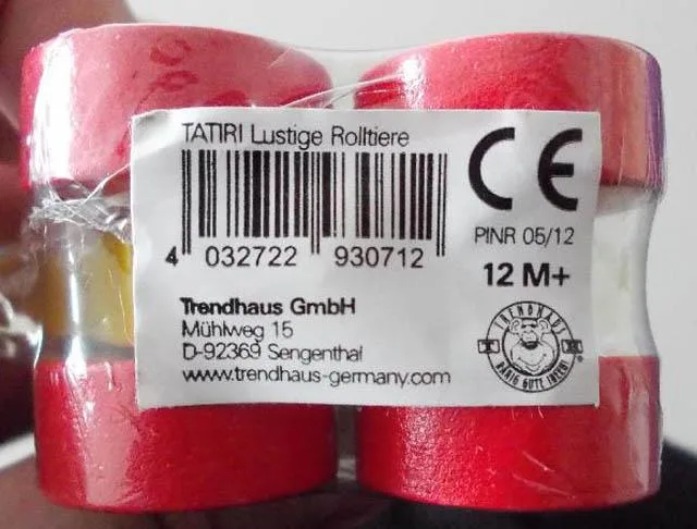 Giocattolo di legno «Tatiri Lustige Rolltier (fun rolling toy)» — foto 3 dell'alert A12/0402/14