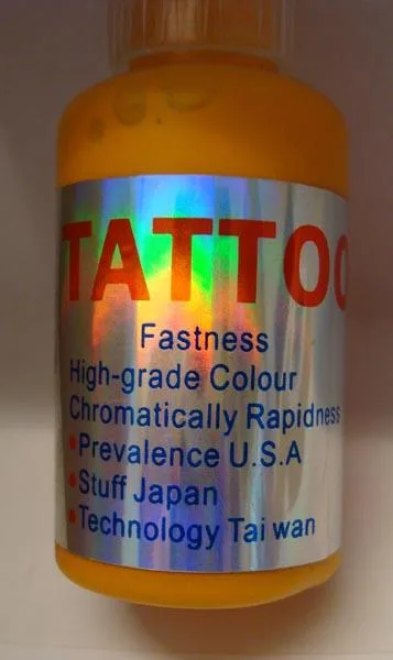 Inchiostro del tatuaggio «Tattoo Fastness High- grade Color» — foto 2 dell'alert A12/0670/15