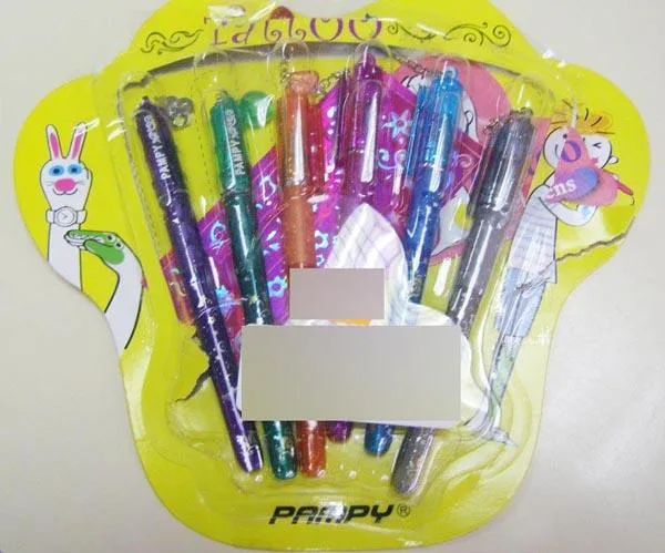 Vernici per il corpo «Tattoo Gel Pens» (Pampy)