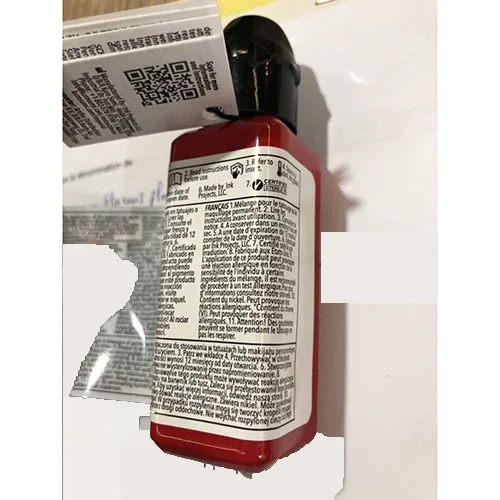 Inchiostro per tatuaggi «Tattoo Ink Imperial Crusader Red» — foto 3 dell'alert SR/01731/26