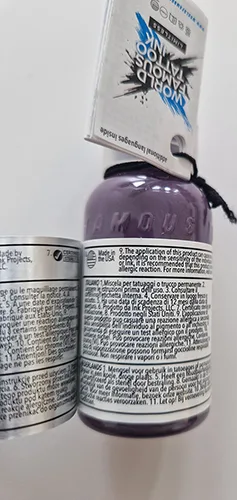 Inchiostro per tatuaggi «Tattoo Ink Limitless Medium purple 1v2» — foto 4 dell'alert SR/01300/25