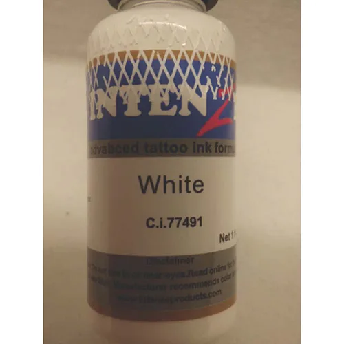 Inchiostro per tatuaggi «Tattoo Ink White C.i.77491» (INTENZE)