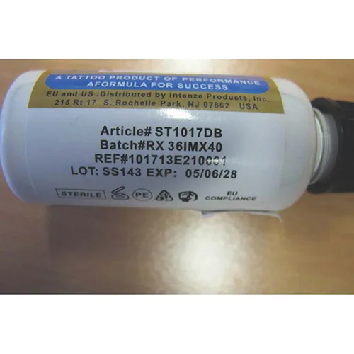 Inchiostro per tatuaggi «Tattoo Ink White C.i.77491» — foto 4 dell'alert SR/00419/25