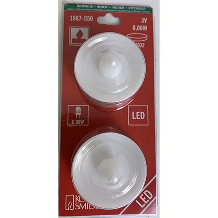 Candela LED Tealight «Tealight LED 2-pack» — foto 2 dell'alert A12/00161/24
