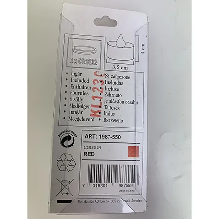 Candela LED Tealight «Tealight LED 2-pack» — foto 3 dell'alert A12/00161/24