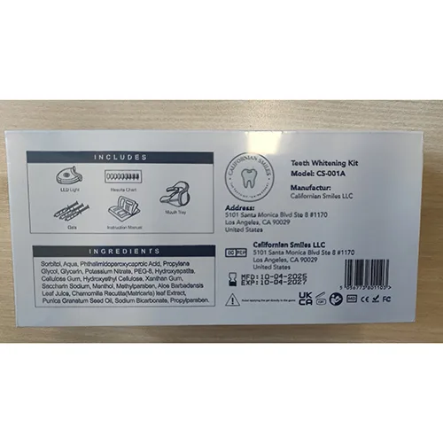 Kit sbiancamento denti «Teeth Whitening Kit» — foto 3 dell'alert SR/03710/25