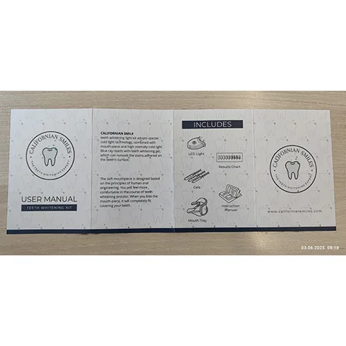 Kit sbiancamento denti «Teeth Whitening Kit» — foto 7 dell'alert SR/03710/25