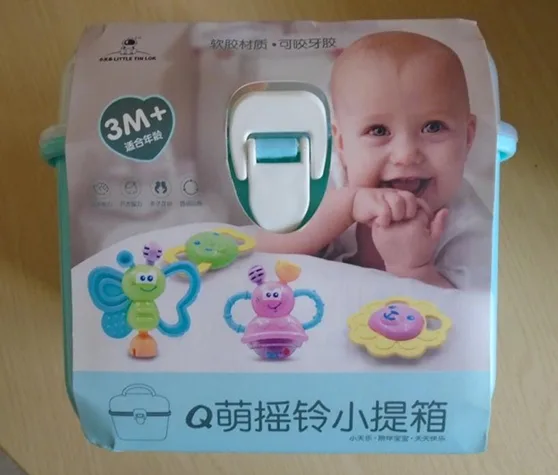 Set di giocattoli per dentizione «Teether Toy» (Little Tin Lok)