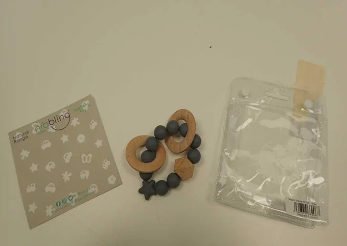 Giocattolo di dentizione «Teething toy» (Nibling)