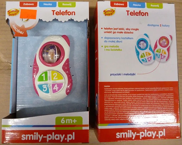 Telefono cellulare giocattolo «Telefon» (Smily play)
