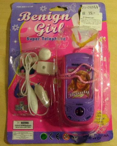 Telefono cellulare giocattolo (Benign Girl)