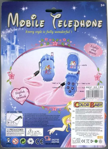 Telefono cellulare giocattolo (Color baby)