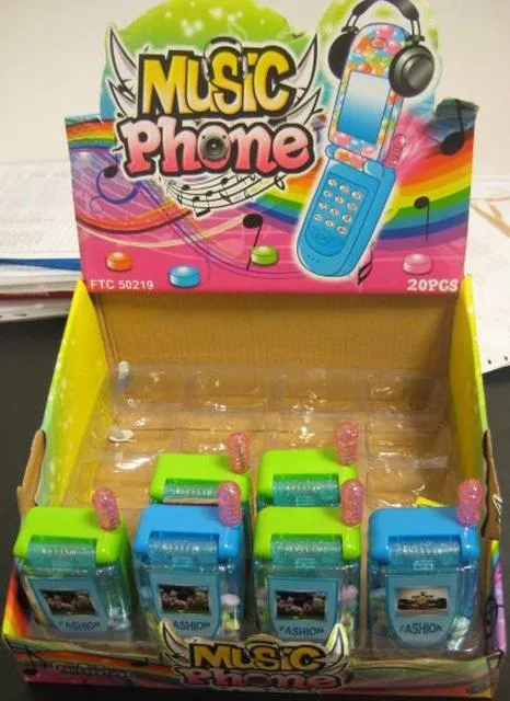 Telefono cellulare giocattolo con dolci "telefono musicale" &amp; #13; &amp; #13; — foto 2 dell'alert 1353/11