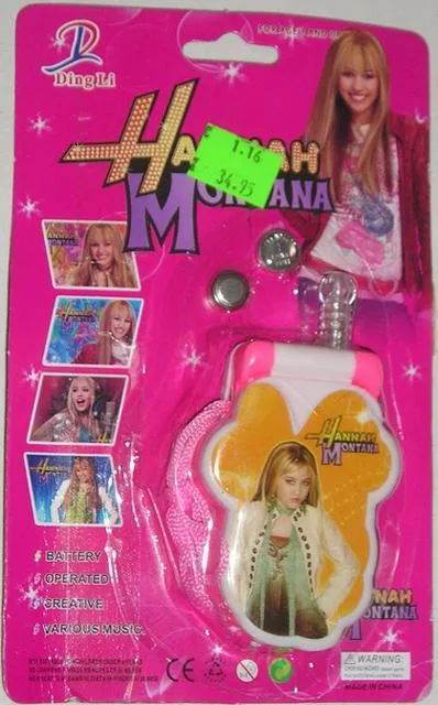 Telefono cellulare giocattolo – Hannah Montana (Ding Li)